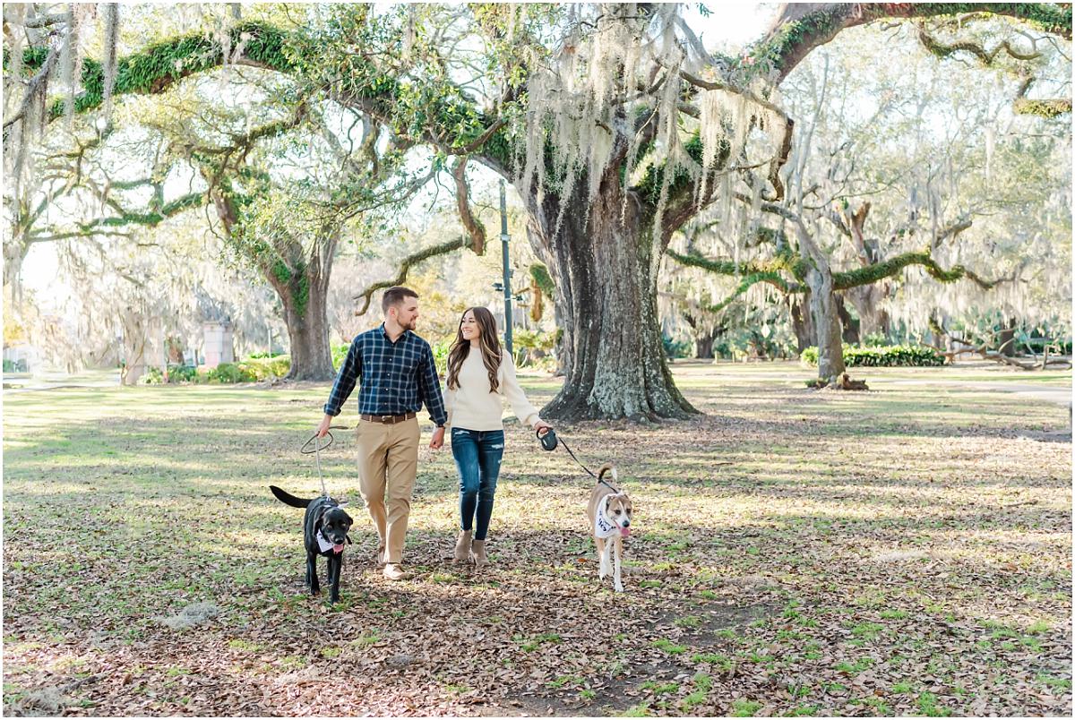 Engagement pictures at City Park