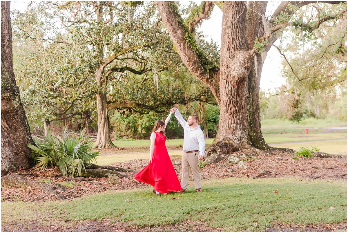 Thibodaux engagement photographer