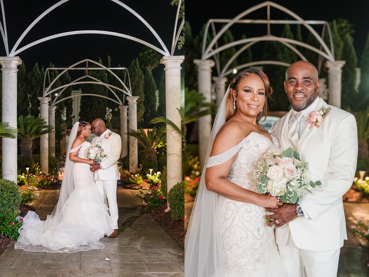 Tamica and Lawrence looked amazing for their Champagne Palace wedding